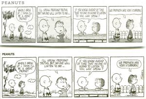 Peanuts cartoon